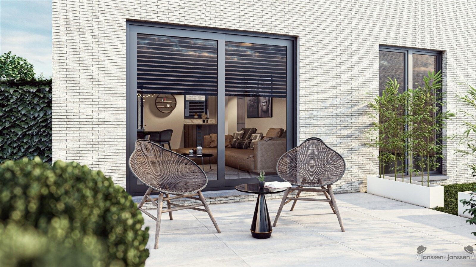 terras gelijkvloers