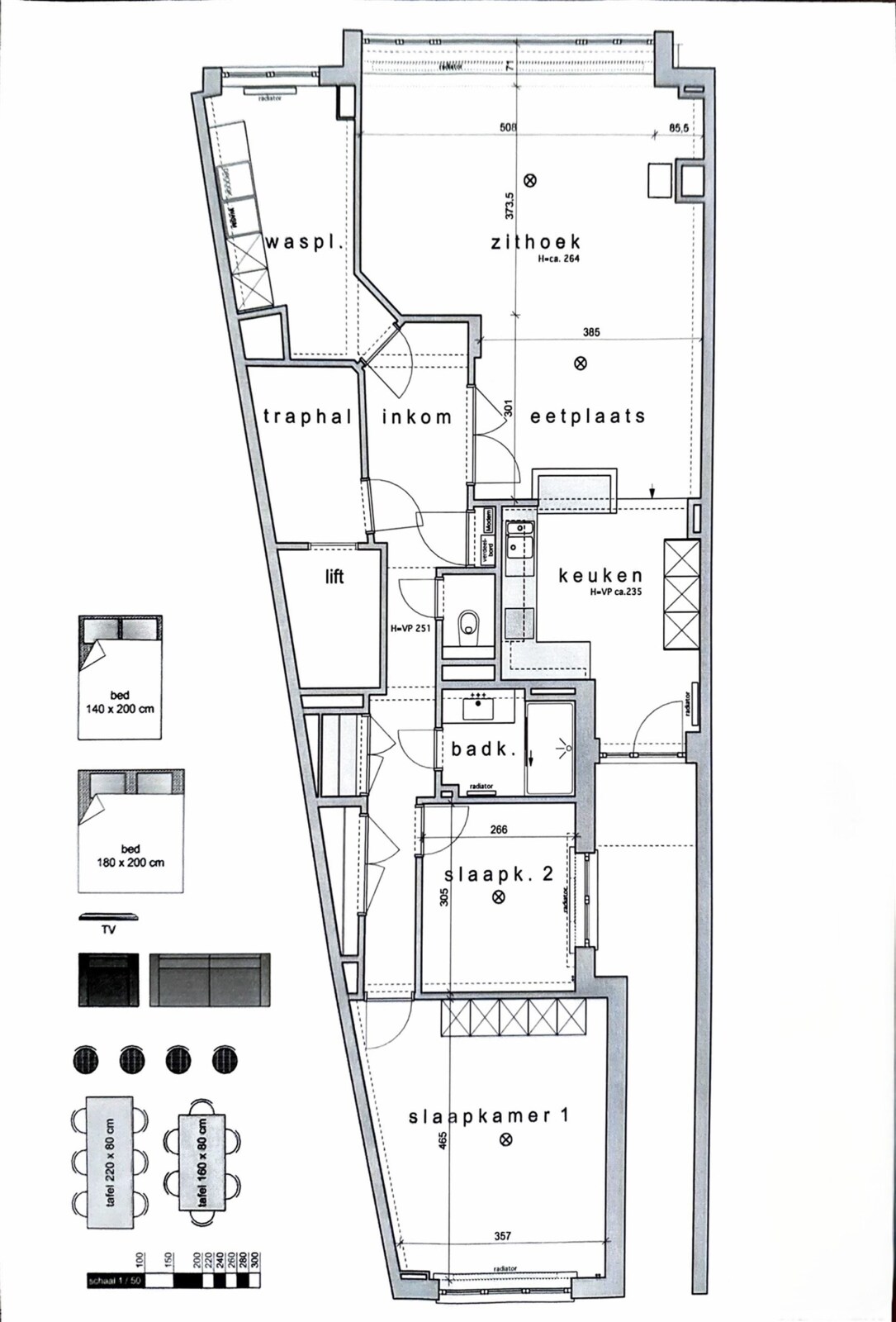 Grondplan app 1V