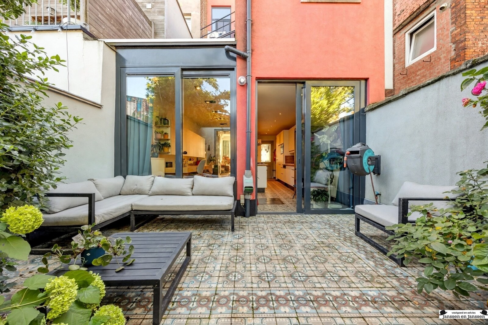 Tuin achtergevel